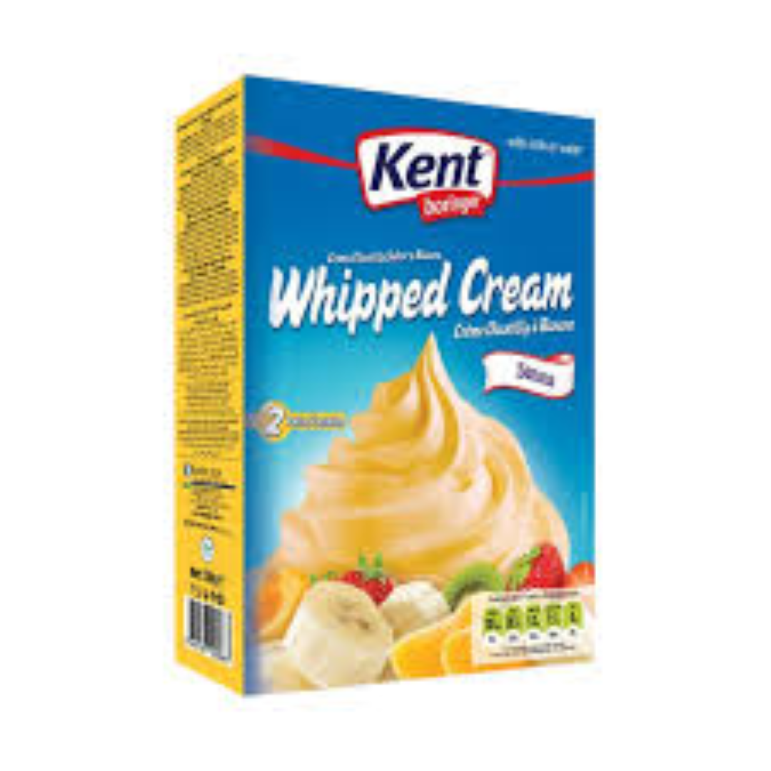 KENT WHIPPED CREAM BANANA 144G